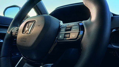 CR V Heated Leather Steering Wheel